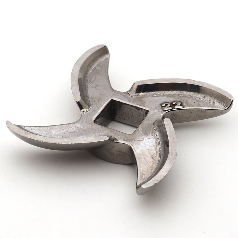 VTurboWay 22# Meat Grinder Blade Stainless Steel Knife Cutter Replacement for Grinders - Image 3